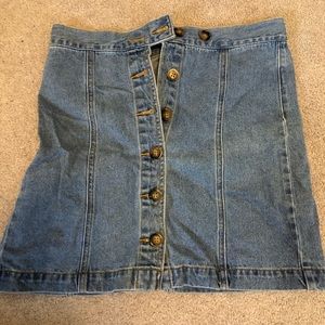 Denim skirt